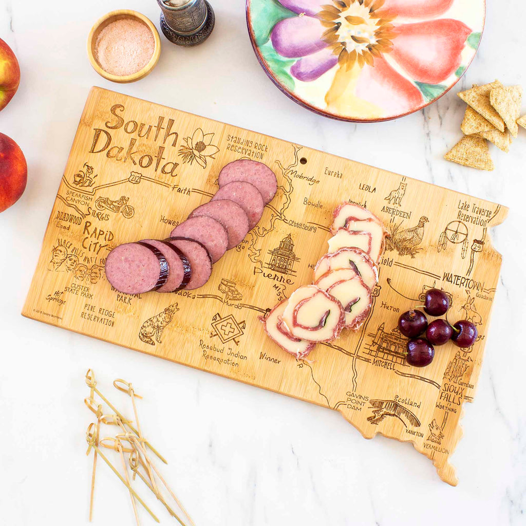 Destination South Dakota Cutting Board, 9-3/4" x 16"