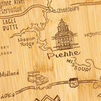 Destination South Dakota Cutting Board, 9-3/4" x 16"