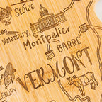 Destination Vermont Cutting Board, 16" x 10"
