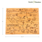 Destination Wyoming Cutting Board, 11" x 14-1/4"