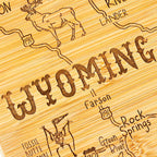 Destination Wyoming Cutting Board, 11" x 14-1/4"