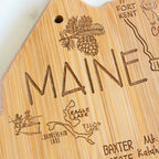 Destination Maine Cutting Board, 15" x 10-1/2"