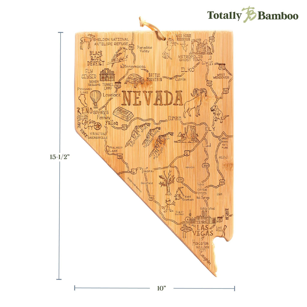 Destination Nevada Cutting Board, 10" x 15-1/2"