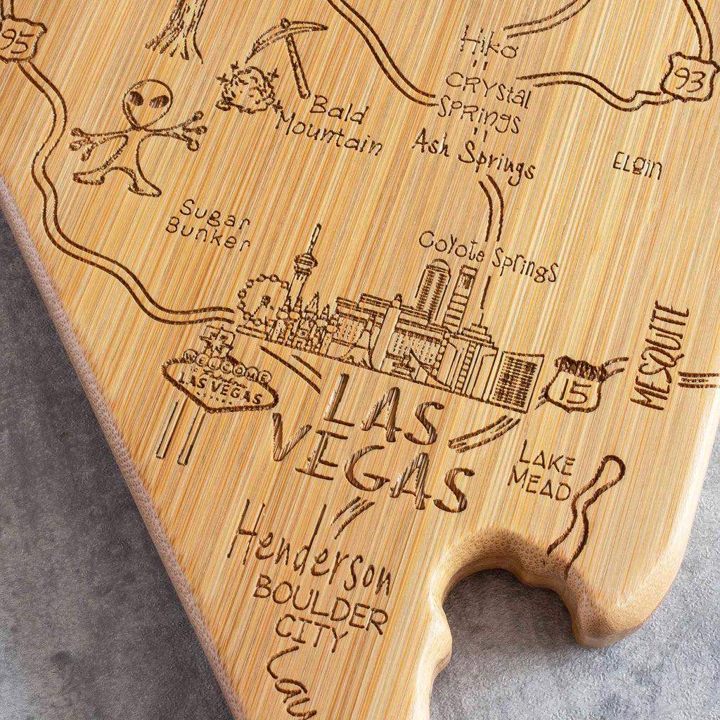 Destination Nevada Cutting Board, 10" x 15-1/2"