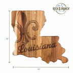 Rock & Branch® Origins Series Louisiana Cutting Board