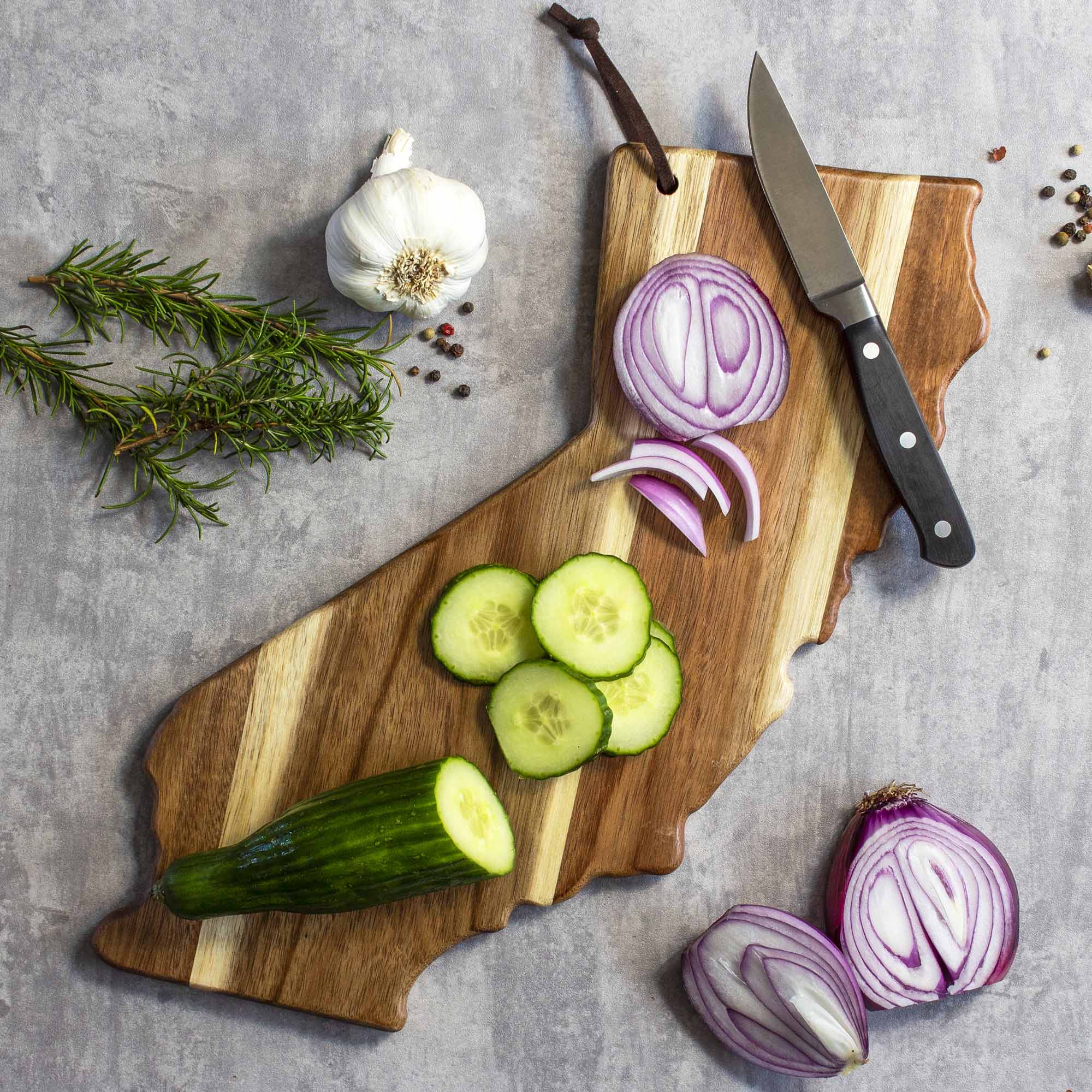 Rock & Branch® Origins Series California Cutting Board