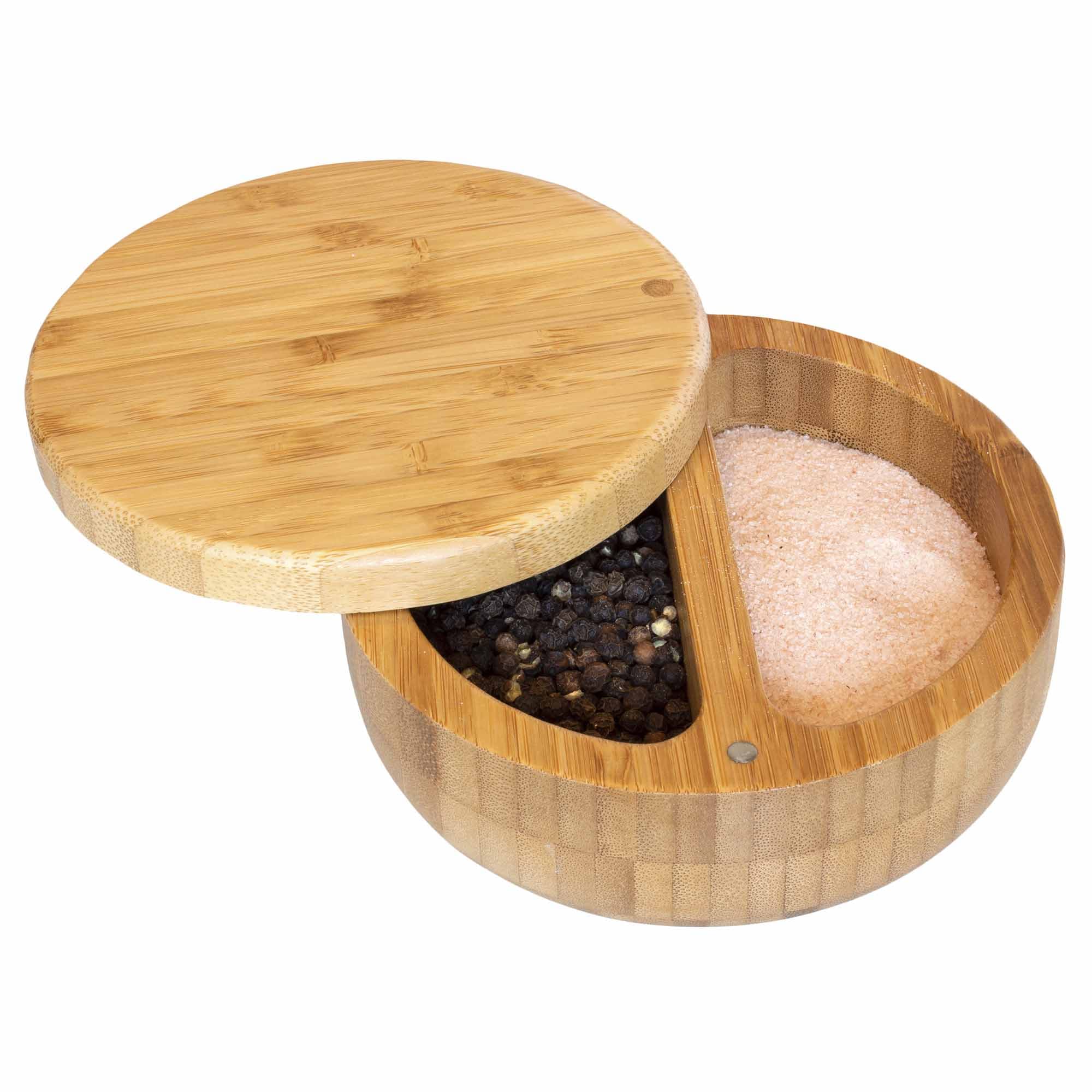 Salt Keeper Duet Salt Cellar, 8-Oz. Capacity