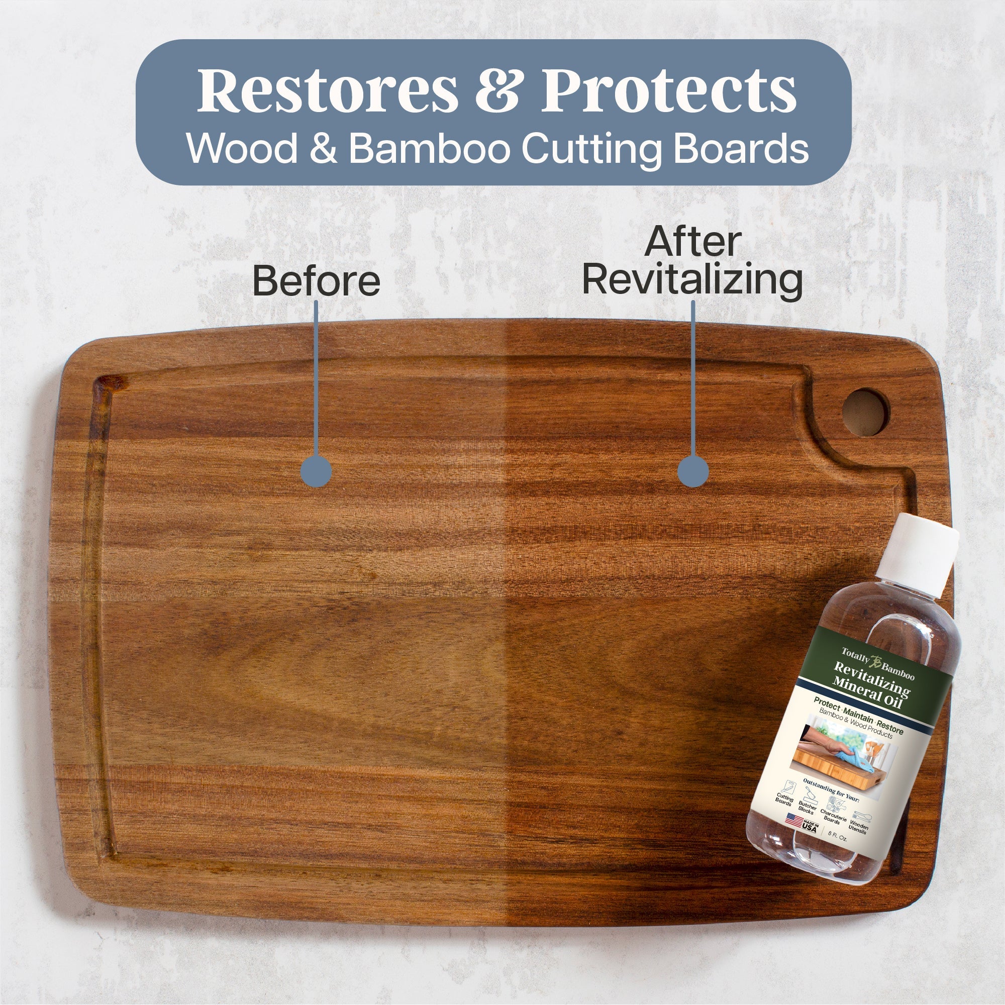 Revitalizing Oil for Cutting Boards, 8-Oz. Bottle