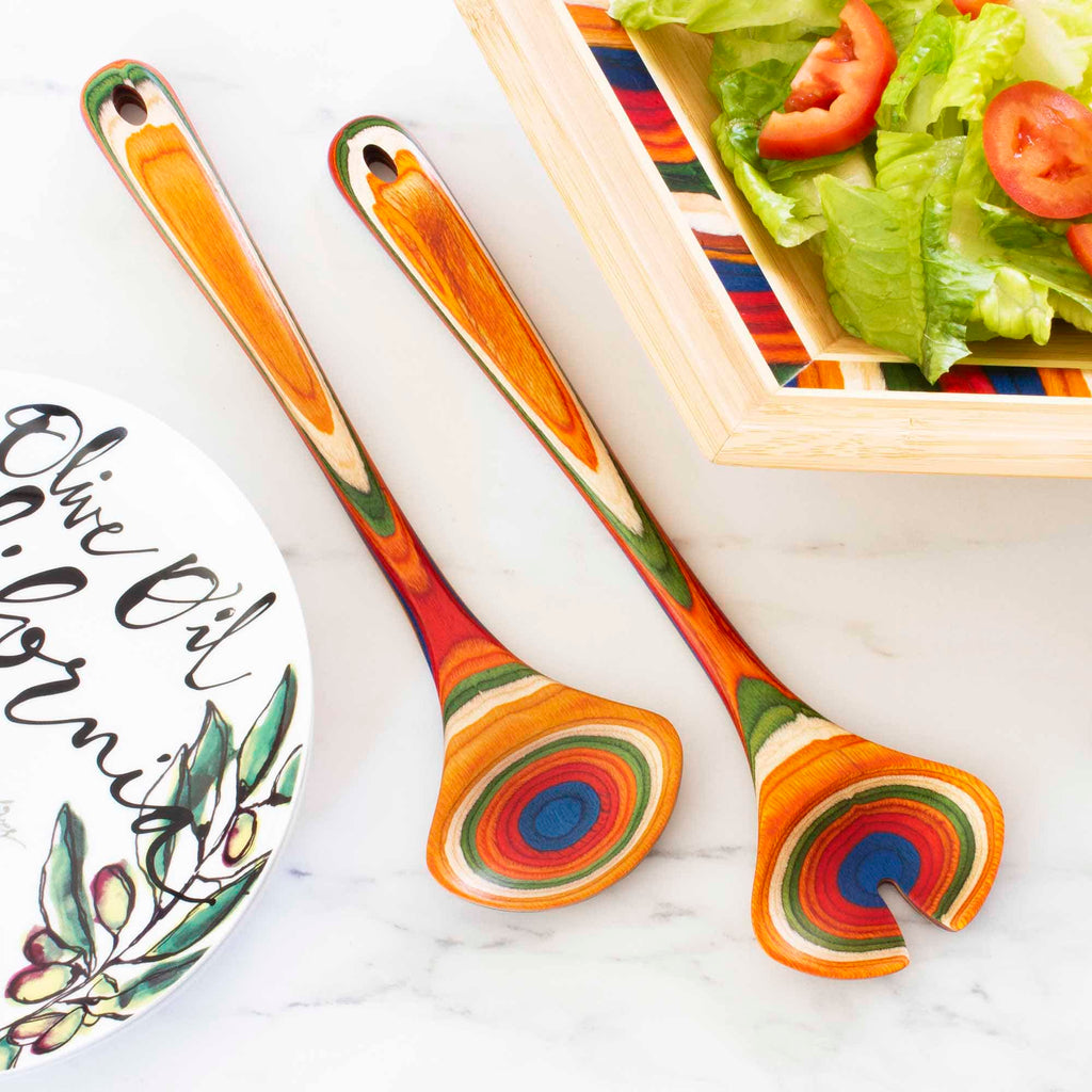 Baltique® Marrakesh Collection Salad Serving Set, 11-3/4"