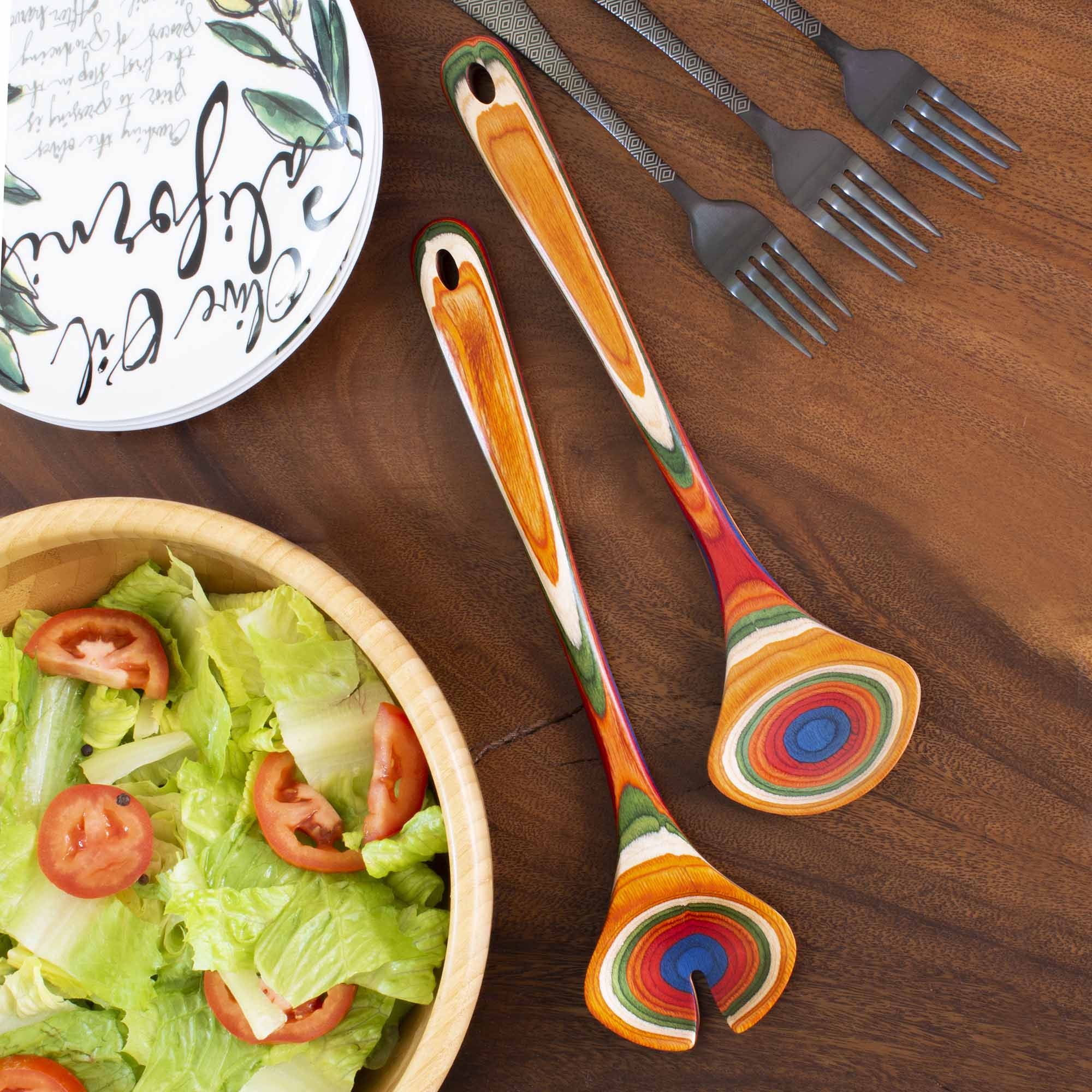 Baltique® Marrakesh Collection Salad Serving Set, 11-3/4"