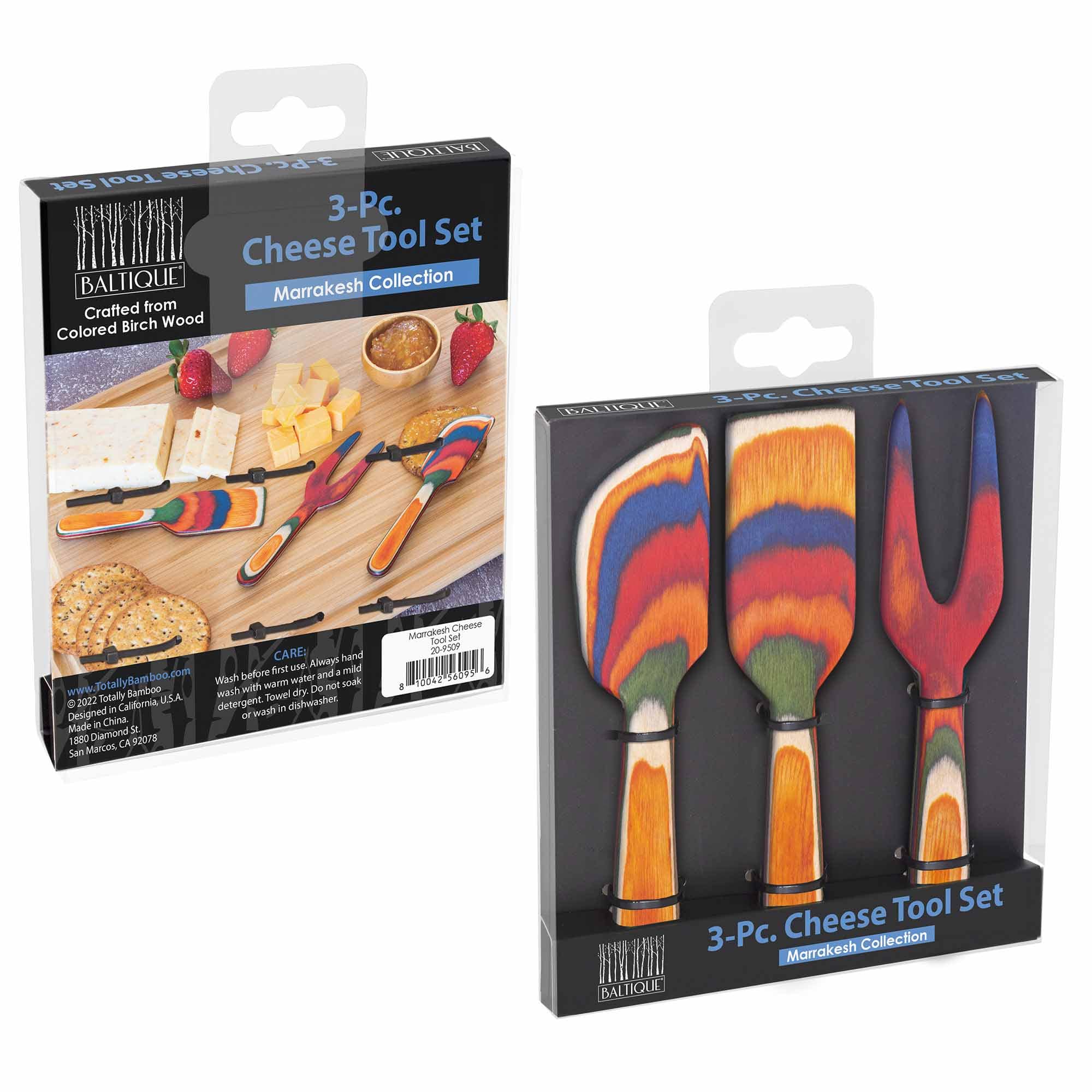 Baltique® Marrakesh Collection 3-Piece Cheese Tool Set