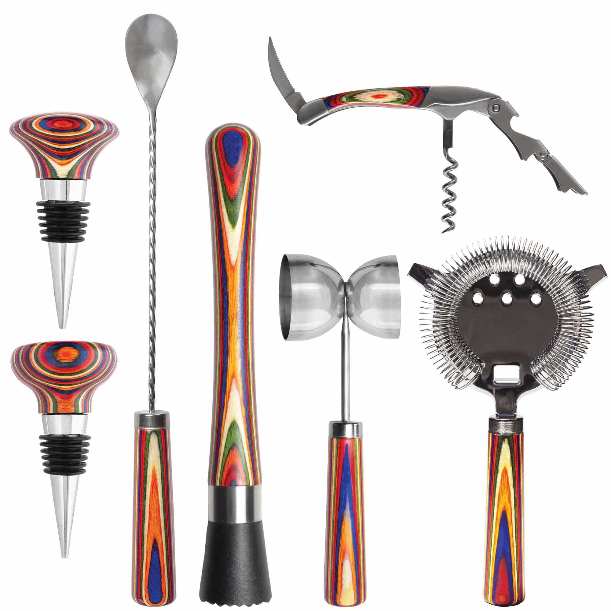 Baltique® Marrakesh Collection 7-Piece Bartending Kit