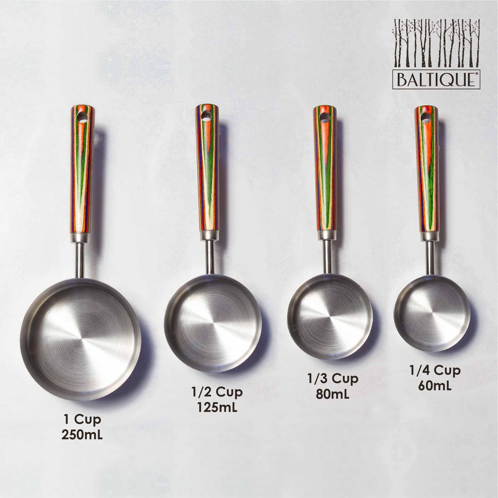 Baltique® Marrakesh Collection 4-Piece Measuring Cup Set