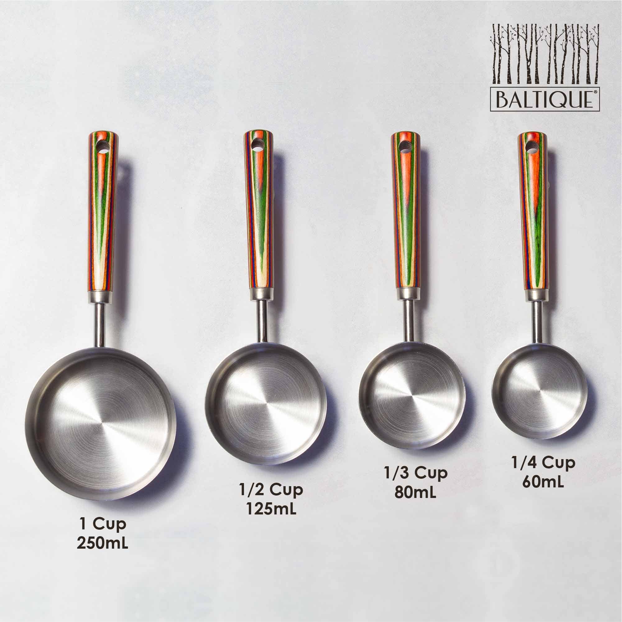 Baltique® Marrakesh Collection 4-Piece Measuring Cup Set