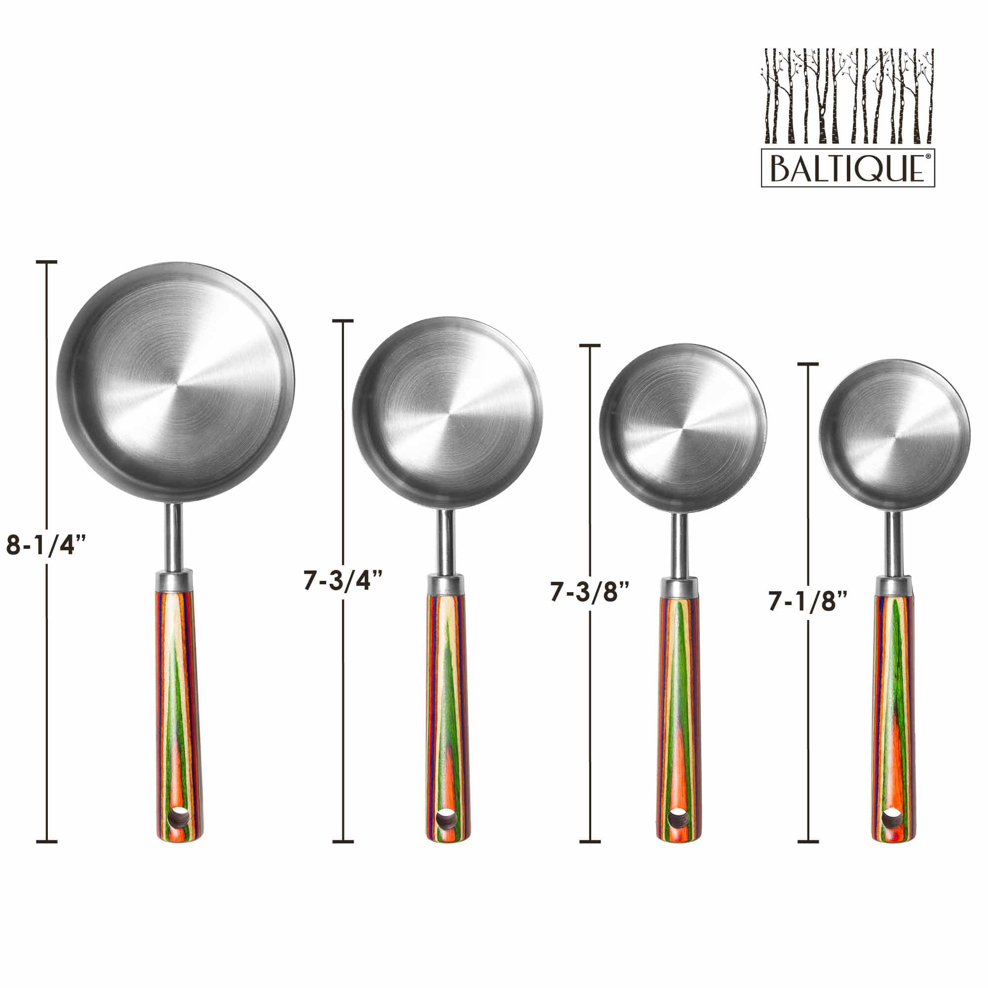 Baltique® Marrakesh Collection 4-Piece Measuring Cup Set