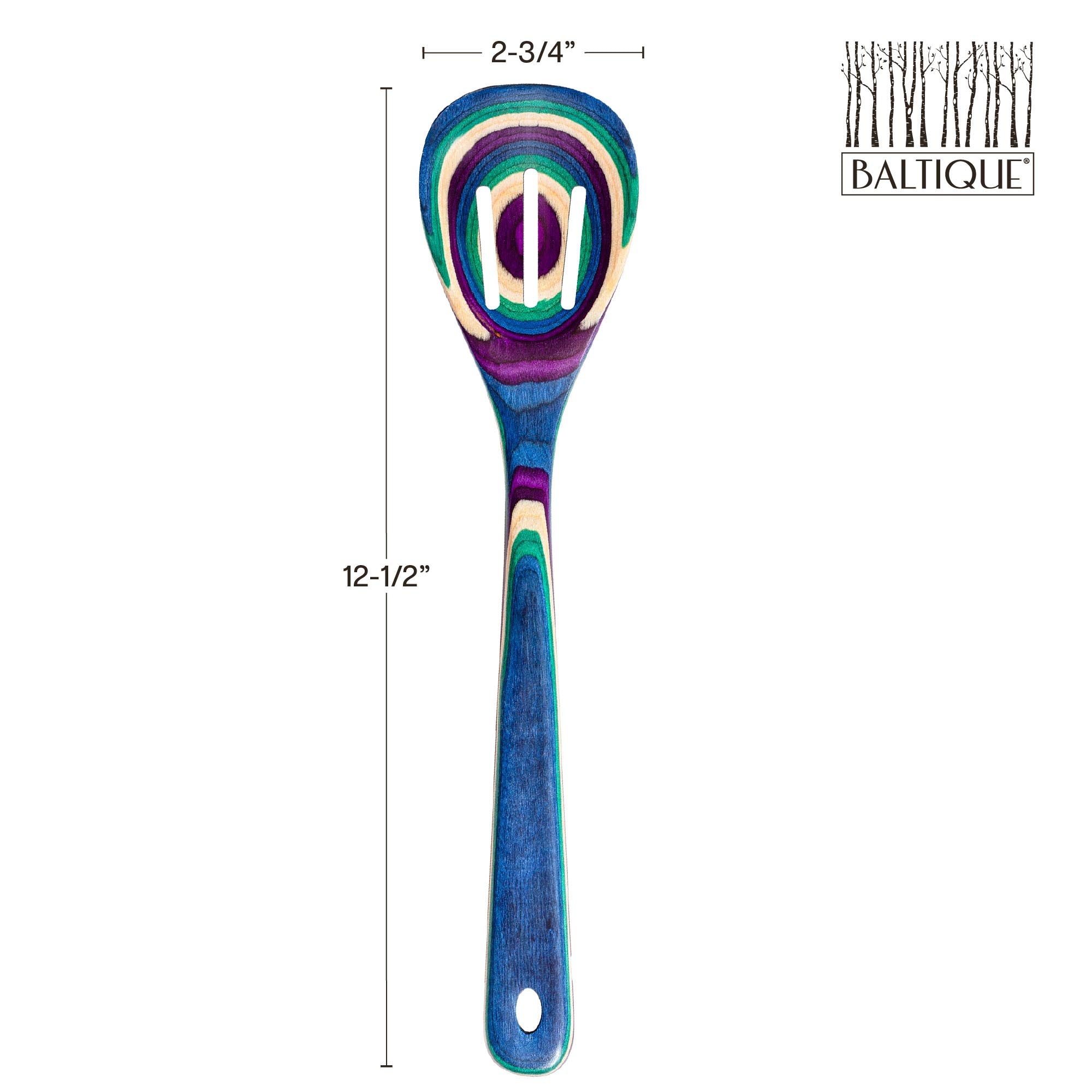 Baltique® Mumbai Collection Slotted Spoon, 12-1/2"