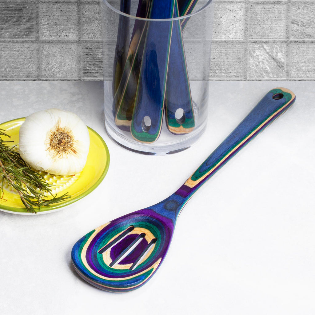 Baltique® Mumbai Collection Slotted Spoon, 12-1/2"