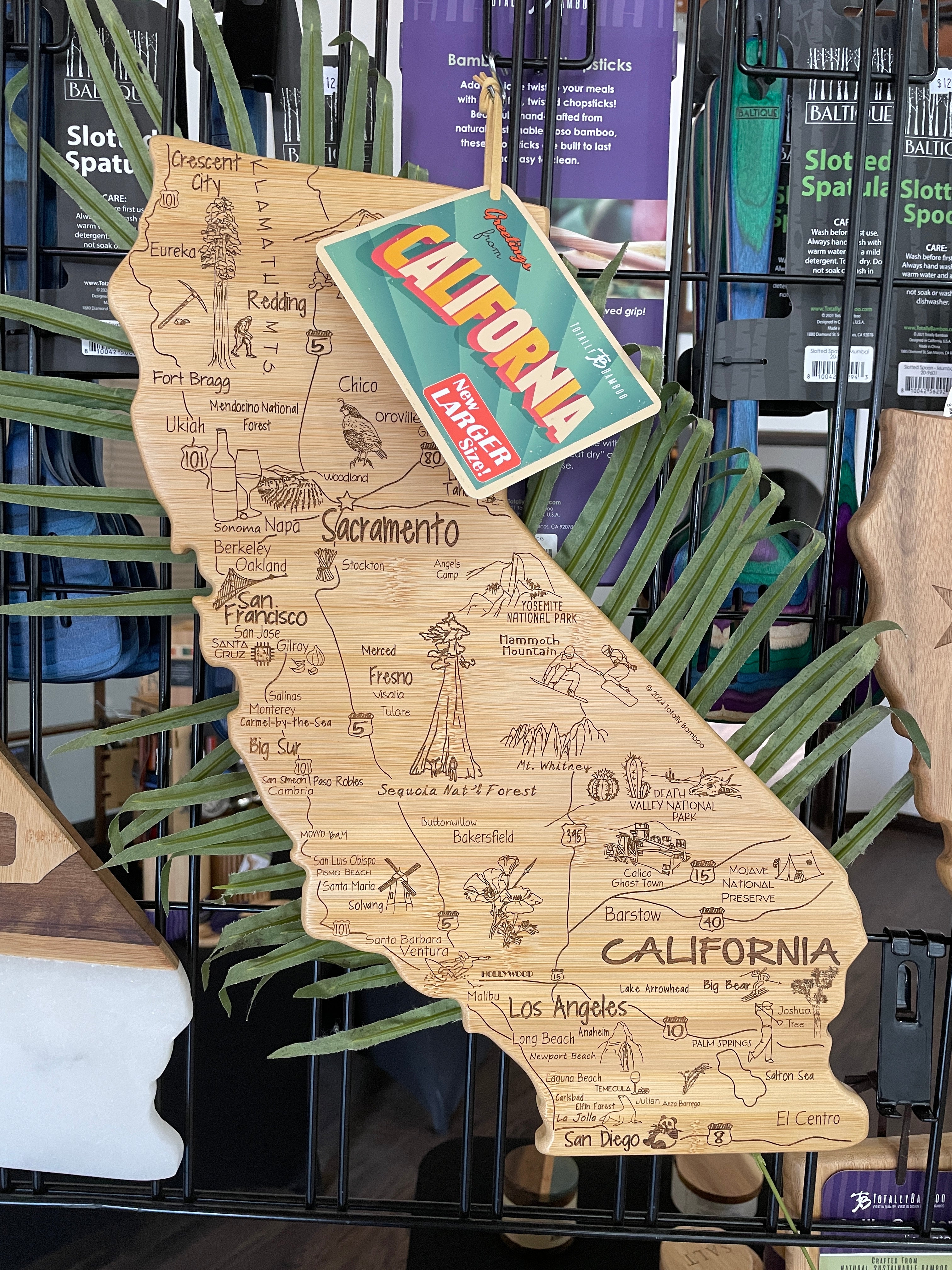 1.5x California Destination Cutting Board