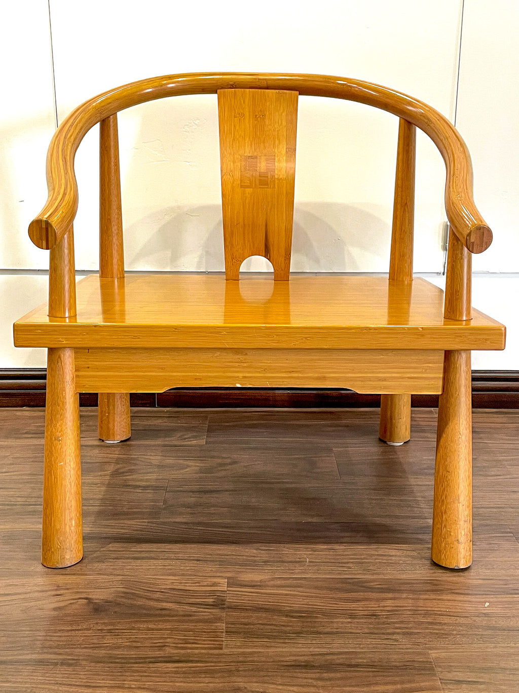 Handcrafted Bamboo Detailed Chair