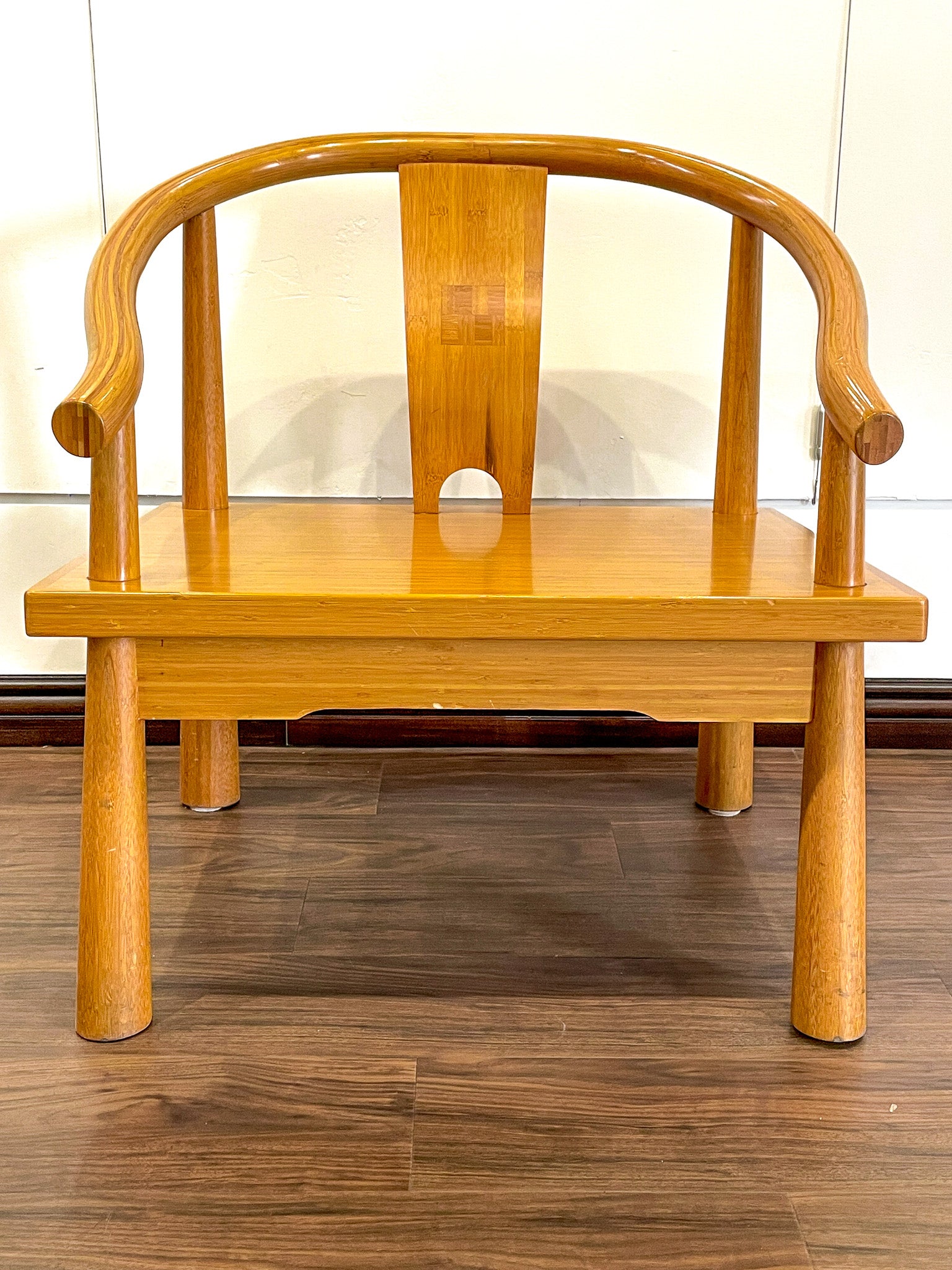 Handcrafted Bamboo Detailed Chair