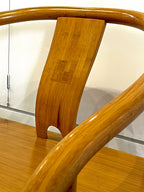 Handcrafted Bamboo Detailed Chair
