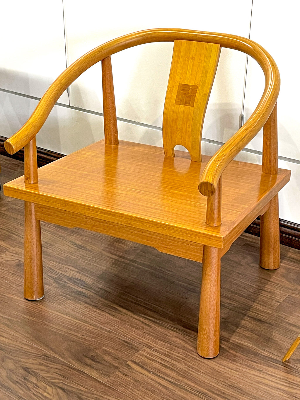 Handcrafted Bamboo Detailed Chair