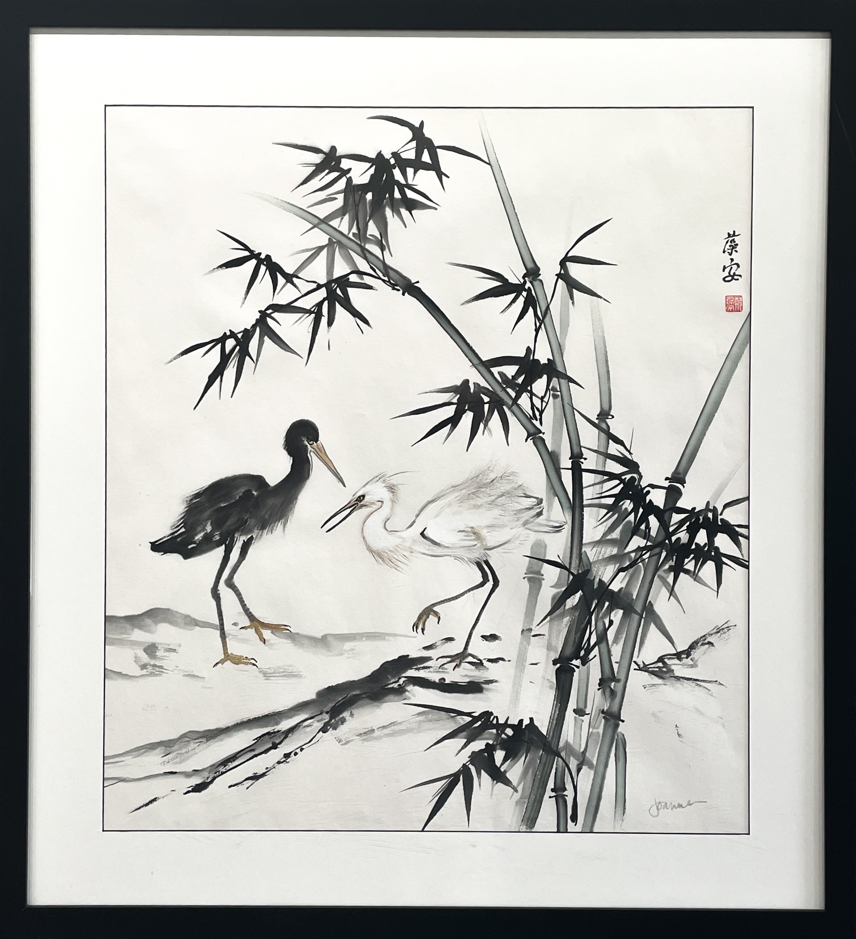 Two Cranes