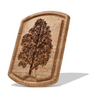 Family Tree Etched Carving Board, 19-1/2" x 15-3/4"