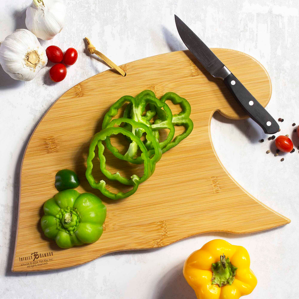 Hawaiian Islands Cutting Board with Artwork by Fish Kiss™