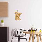 Minnesota Cutting Board with Artwork by Fish Kiss™