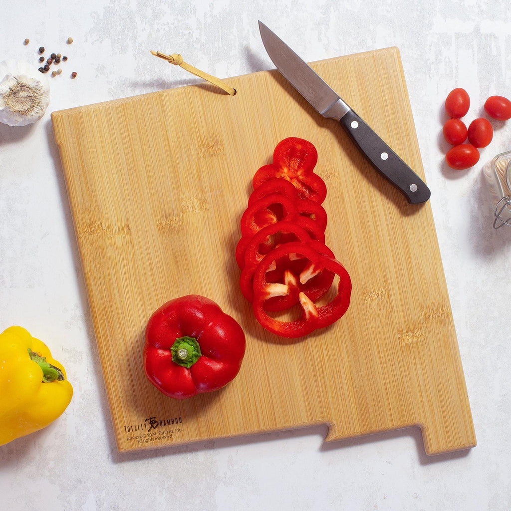New Mexico Cutting Board with Artwork by Fish Kiss™