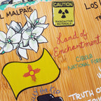 New Mexico Cutting Board with Artwork by Fish Kiss™
