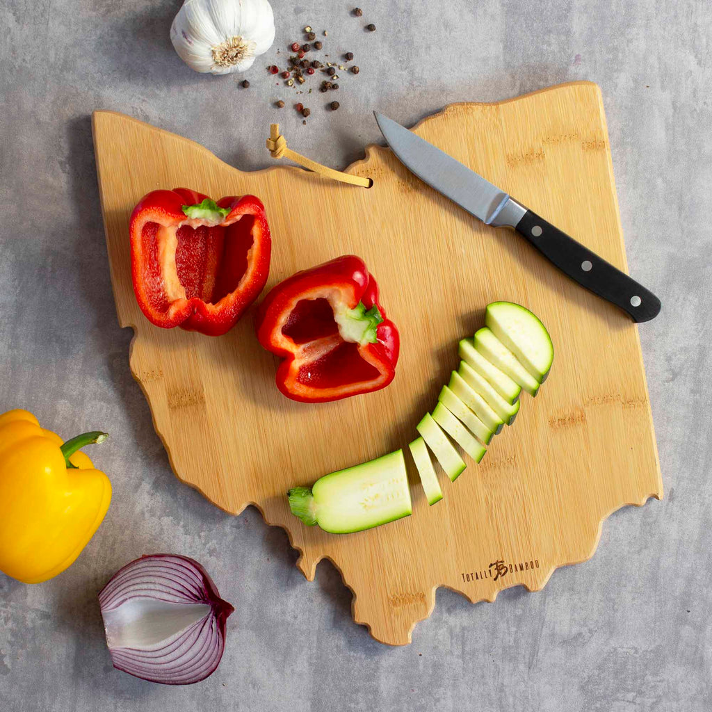 Ohio Cutting Board with Artwork by Fish Kiss™