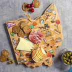 Ohio Cutting Board with Artwork by Fish Kiss™