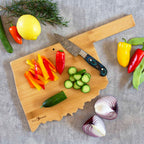 Oklahoma Cutting Board with Artwork by Fish Kiss™