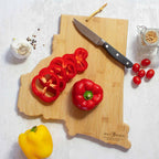 Rhode Island Cutting Board with Artwork by Fish Kiss™