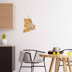 Rhode Island Cutting Board with Artwork by Fish Kiss™
