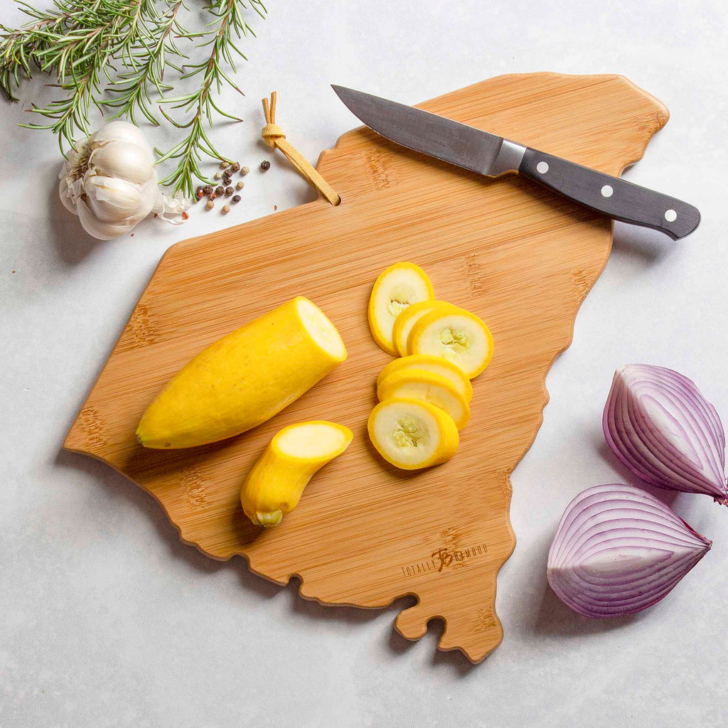 South Carolina Cutting Board with Artwork by Fish Kiss™