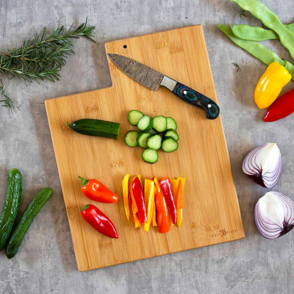 Utah Cutting Board with Artwork by Fish Kiss™