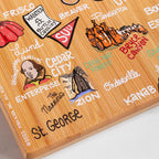 Utah Cutting Board with Artwork by Fish Kiss™
