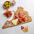 Virginia Cutting Board with Artwork by Fish Kiss™