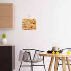 Wyoming Cutting Board with Artwork by Fish Kiss™