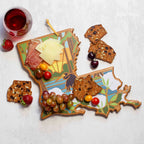 Louisiana Cutting Board with Artwork by Summer Stokes
