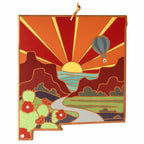 New Mexico Cutting Board with Artwork by Summer Stokes