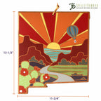 New Mexico Cutting Board with Artwork by Summer Stokes