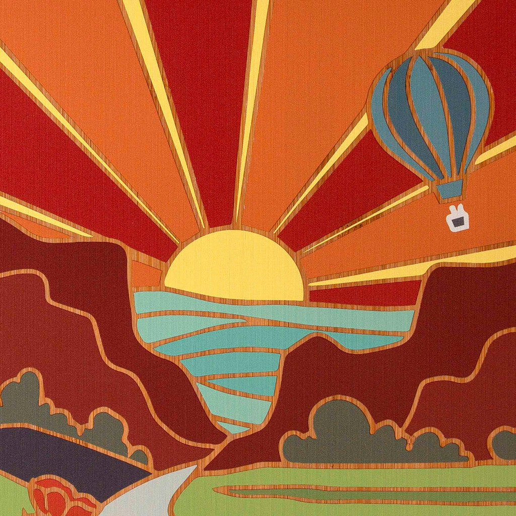New Mexico Cutting Board with Artwork by Summer Stokes