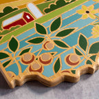 Ohio Cutting Board with Artwork by Summer Stokes