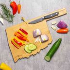 Oklahoma Cutting Board with Artwork by Summer Stokes