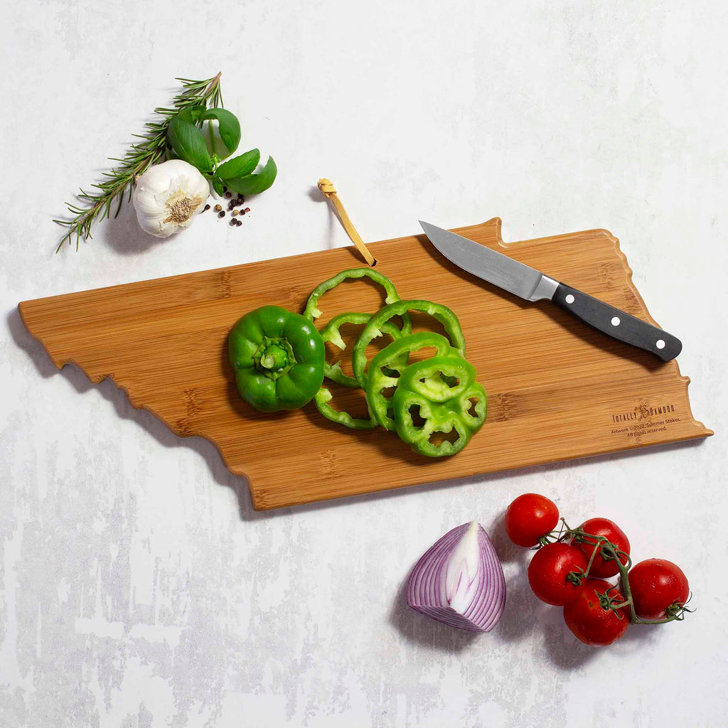 Tennessee Cutting Board with Artwork by Summer Stokes