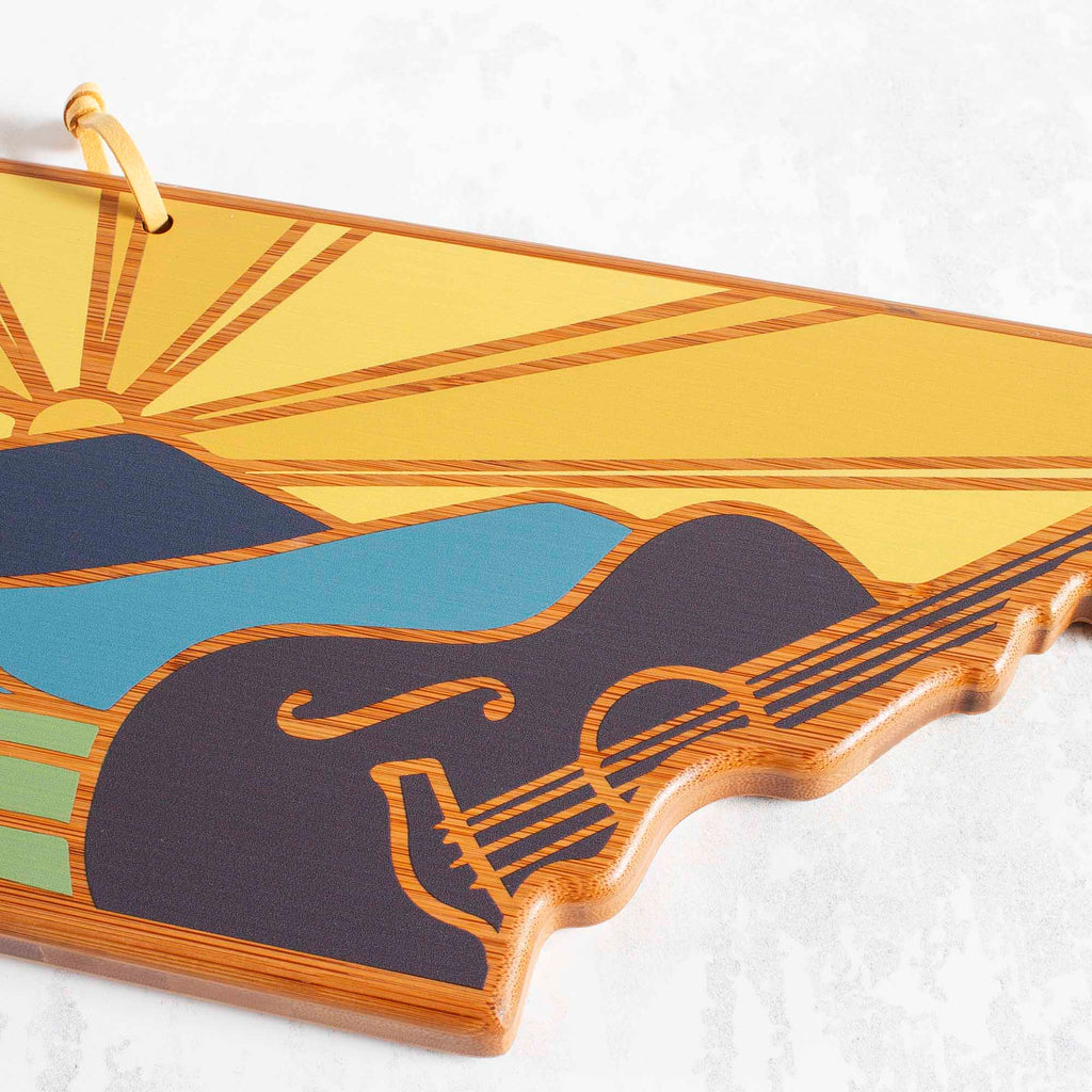 Tennessee Cutting Board with Artwork by Summer Stokes